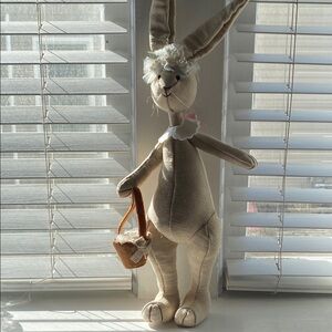 Pottery Barn Kids Charming Tan Bunny Figurine
